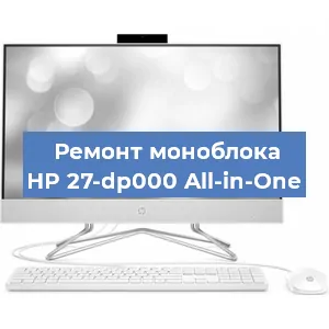 Замена термопасты на моноблоке HP 27-dp000 All-in-One в Новосибирске